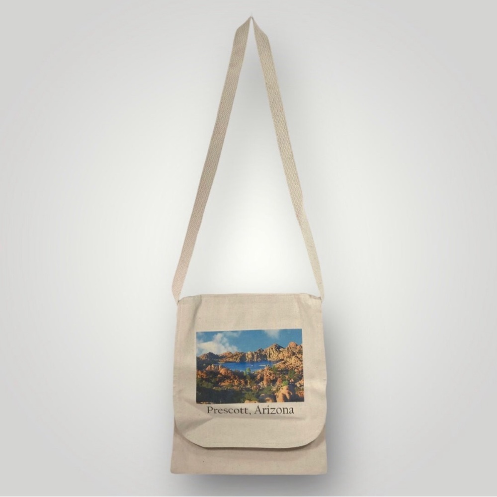 Canvas Crossbody Messenger Bag Prescott Arizona!